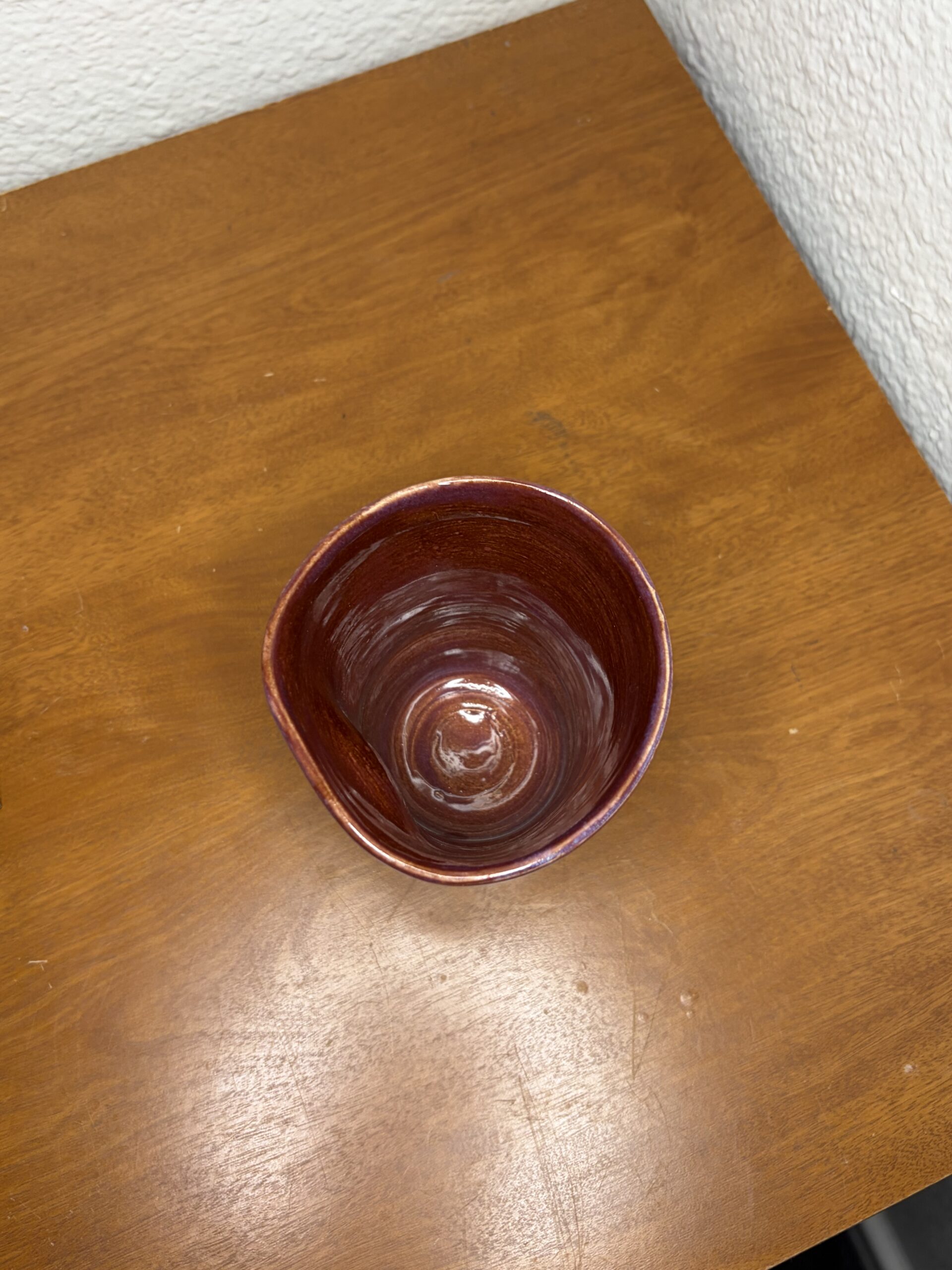 Dusty Mulberry Thumb Cup 4" Handmade Ceramic Cup Dusty Mulberry Thumb Cup 4" Handmade Ceramic Cup